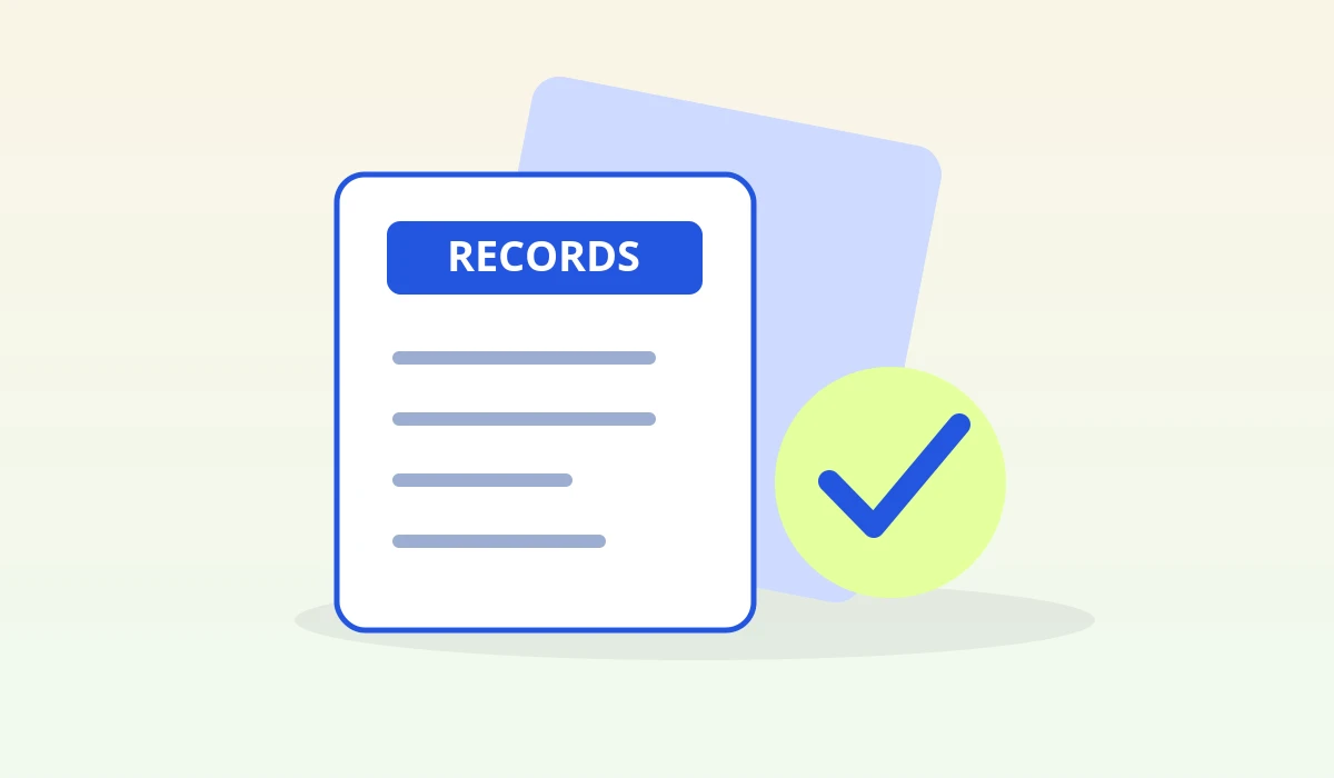 Illustrated documents and a check mark for annuity contract review