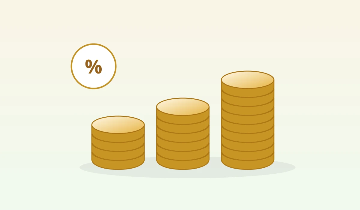 Illustrated gold coin stacks representing annuity cost questions